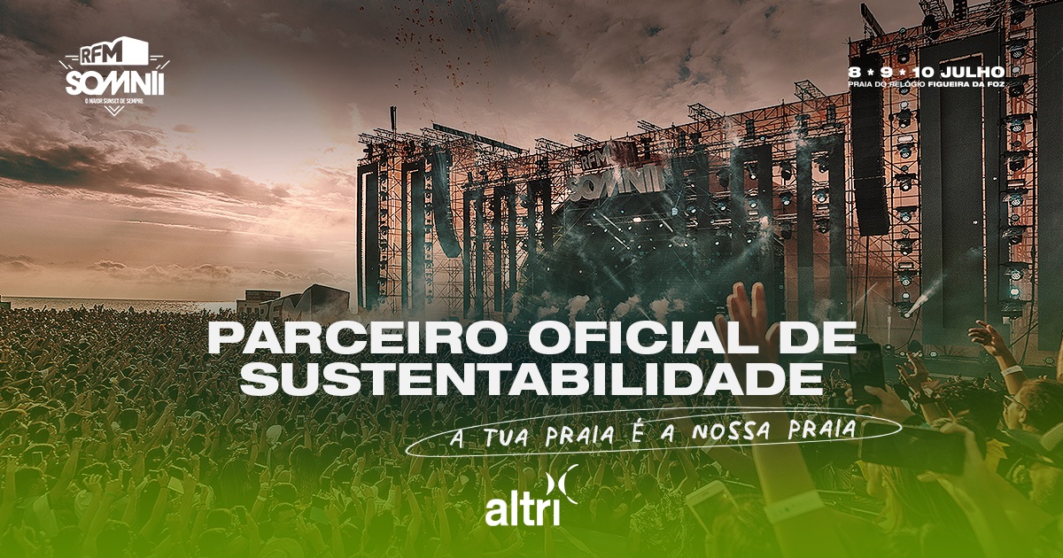 Altri junta-se ao RFM SOMNII 2022 no Maior Sunset de Sempre na Figueira da Foz