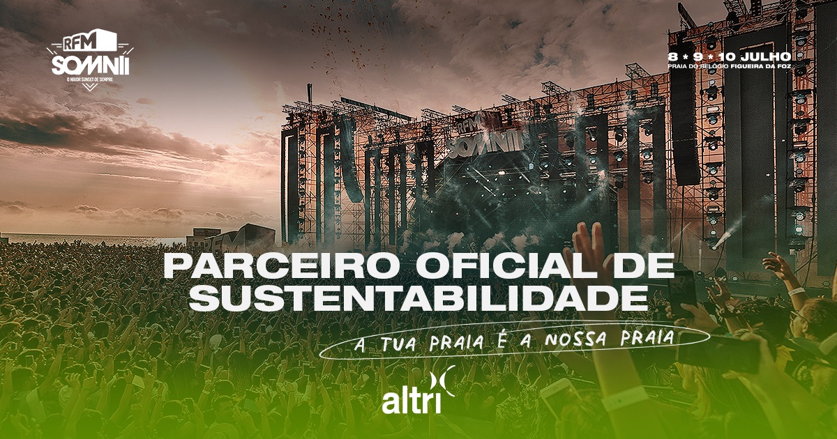 Altri joins RFM SOMNII 2022 at the Biggest Sunset Ever in Figueira da Foz