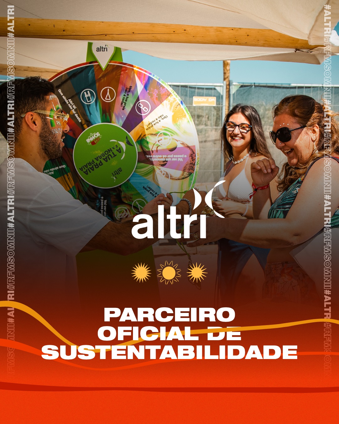 Grupo Altri é o parceiro de sustentabilidade do RFM SOMNII 2023